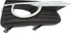 Fog Lamp Molding Compatible with 2014-2017 Infiniti Q50 Cover Finisher with Chrome Bezel Base/(Hybrid Standard Type)/Premium Models Passenger and Driver Side