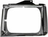 Violetlisa New Chrome Headlights Bezel Trim Left & Right Pair Set Compatible with Truck GRI00811