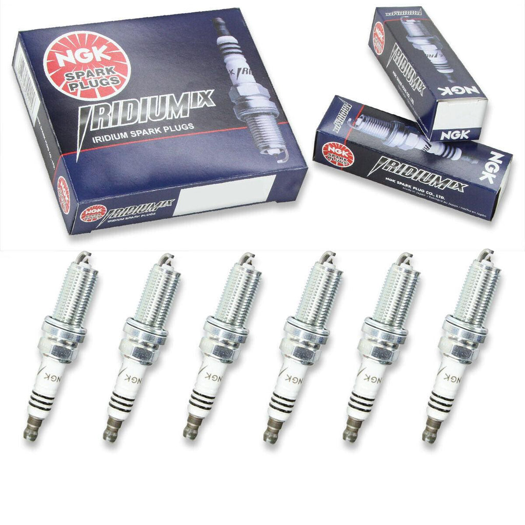 6 Pcs NGK Iridium IX Spark Plugs for 2003-2008 Infiniti FX35 3.5L V6