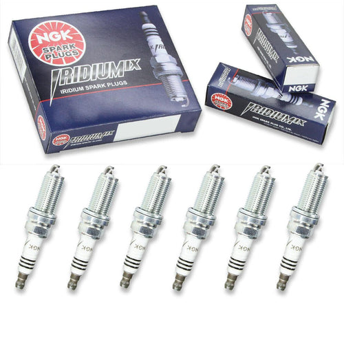 6 Pcs NGK Iridium IX Spark Plugs for 2003-2008 Infiniti FX35 3.5L V6