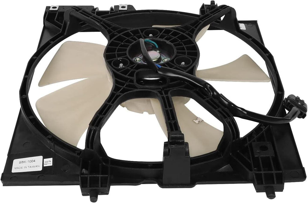 Factory Style A/C Condenser Fan Assembly Compatible with 97-98 Subaru Impreza,Oem-Rf-0930