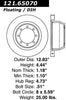 Centric Rear Disc Brake Rotor for 1999-2004 F-350 Super Duty (121.65070)