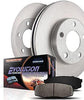 Front KOE3118 Stock Replacement Brake Pad and 302Mm Rotor Kit Autospecialty for Single Piston Caliper Models
