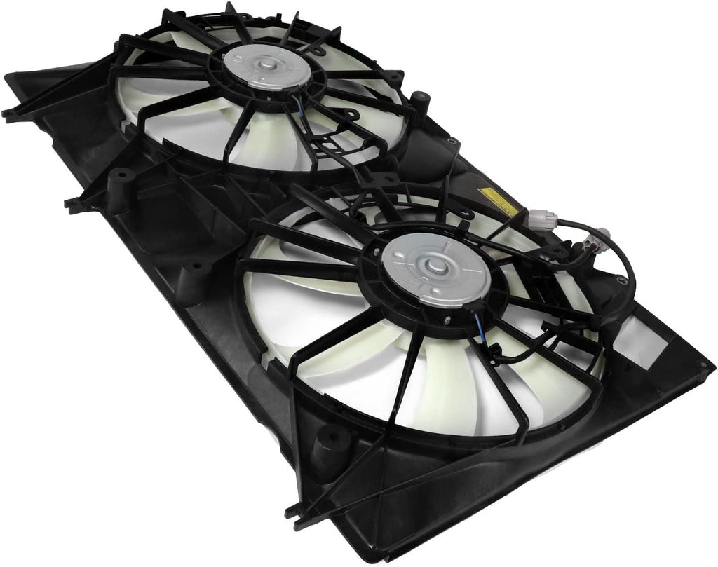 OEM-RF-1011 Factory Style Radiator Cooling Fan Assembly Compatible with 2008-2010 Highlander 3.3L Hybrid