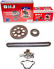 DNJ TK1153WP TIMING KIT with WATER PUMP for 76-92 CHRYSLER / V6, V8 / 3.9L, 5.2L, 5.9L / 239, 318, 360 OHV 12V, 16V