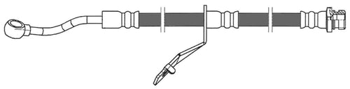 Centric Brake Hydraulic Hose for 12-18 Kia Rio 150.50060