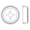 Centric Brake Drum for Prizm, Corolla 122.44032