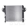 2481 Compatible with JEEP Liberty 1-Row Plastic Aluminum Replacement Radiator Fits 1970 Ford Mustang