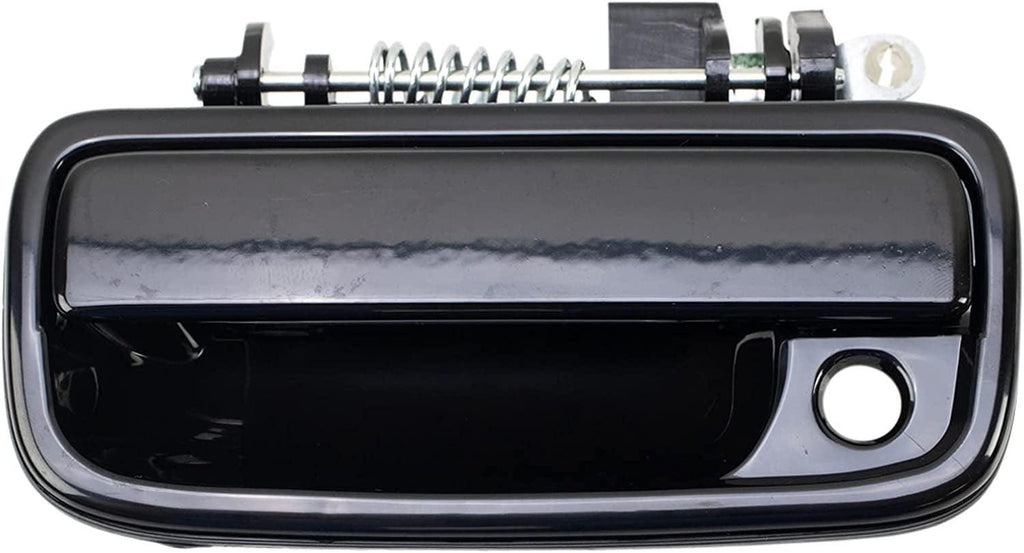 Metal Exterior Door Handle Black LH Driver Side for 95-04 Toyota Tacoma Pickup Truck