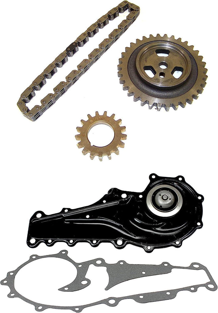 DNJ TK3179WP TIMING KIT with WATER PUMP for 89-95 GM / V8 / 4.5L, 4.9L / 273, 298 OHV 16V