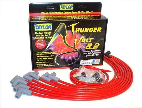86230 Spark Plug Wire Set (8.2 Thunder-Volt Red)