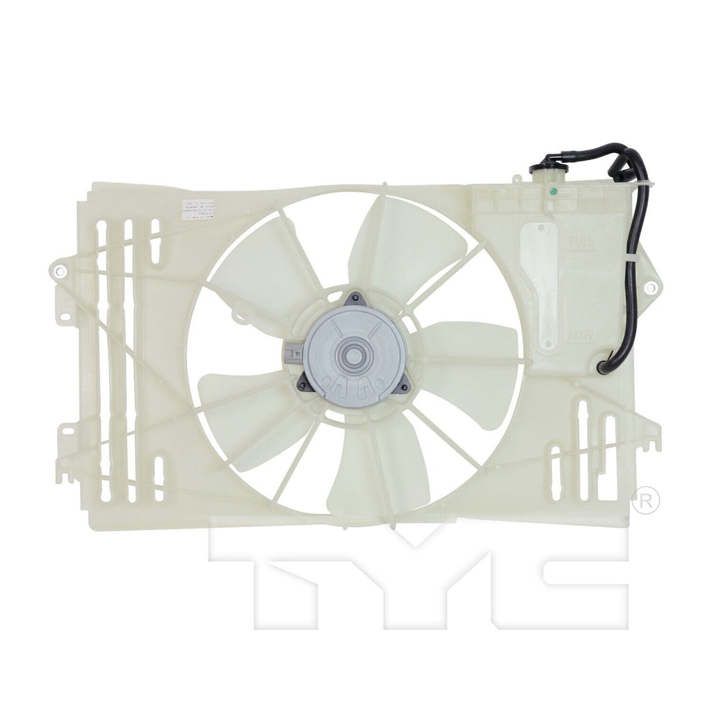 TYC Dual Radiator and Condenser Fan Assembly for Vibe, Corolla, Matrix 620630