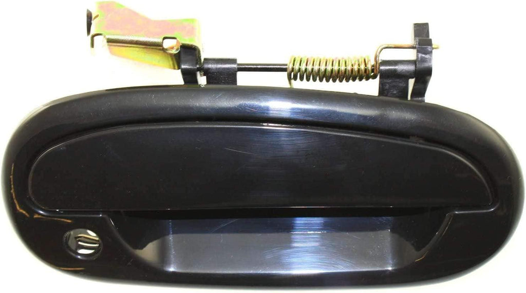 Front, Passenger Side Exterior Door Handle Compatible with 1997-2003 Ford F-150, Fits 1997-1999 Ford F-250, Fits 1997-2002 Ford Expedition, Fits 1998-2002 Lincoln Navigator