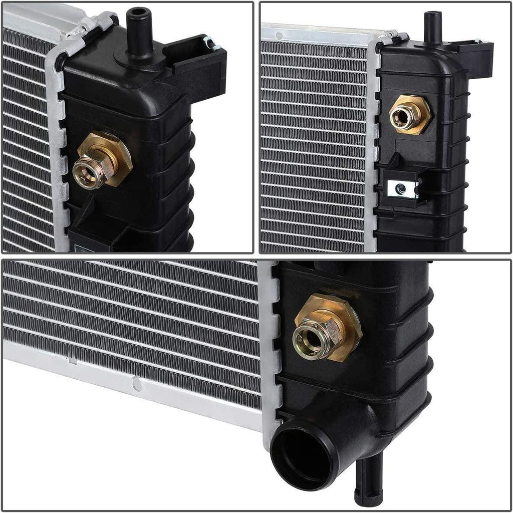 OEM-RA-2879 OE Style Aluminum Core Radiator Compatible with 06-09 Equinos/Torrent AT, 26" W X 16-3/16" H X 15/16" D, 1-5/16" Inlet, 1-5/16" Outlet
