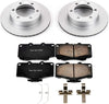CRK1233 Coated Brake Rotor & Ceramic Brake Pads- Front
