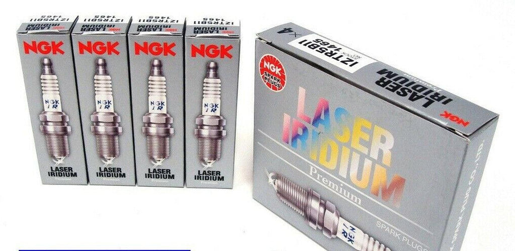 NGK LASER IRIDIUM Iridium Spark Plugs DILKR6C11 93199 Set of 4