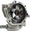 DNJ WP706 1 Outlet Thermostat Mounted Vertical Water Pump for 1990-2006 Subaru Baja Forester Impreza Legacy Outback 1.8L 2.2L 2.5L DOHC SOHC H4 16V EJ222 EJ223