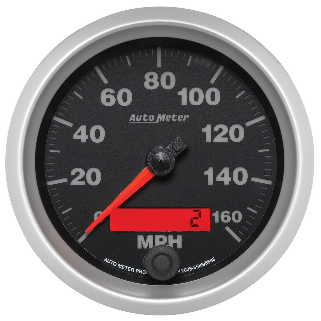 3-3/8 in. SPEEDOMETER 0-160 MPH ELITE - greatparts