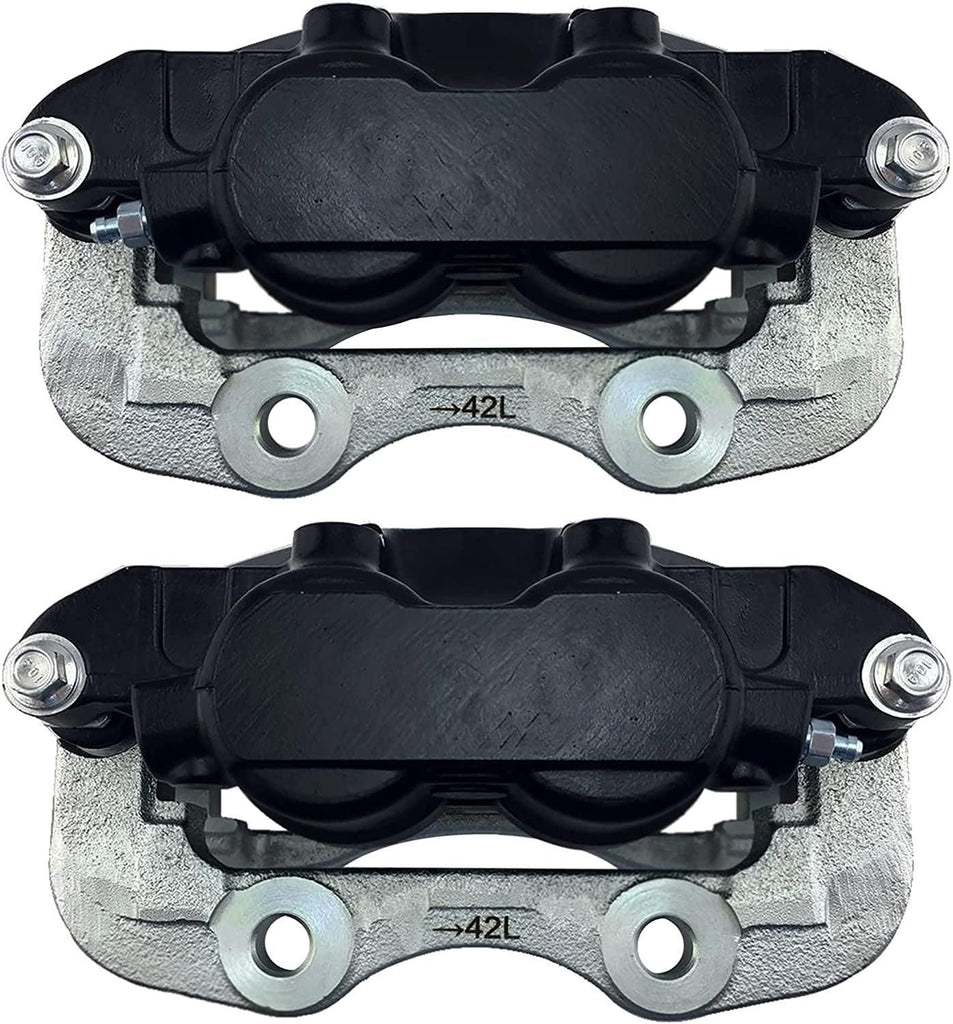 Gold 18FR2165KSD Rear Brake Caliper Set with Clips and Washers (Performance Friction Ready Coated)