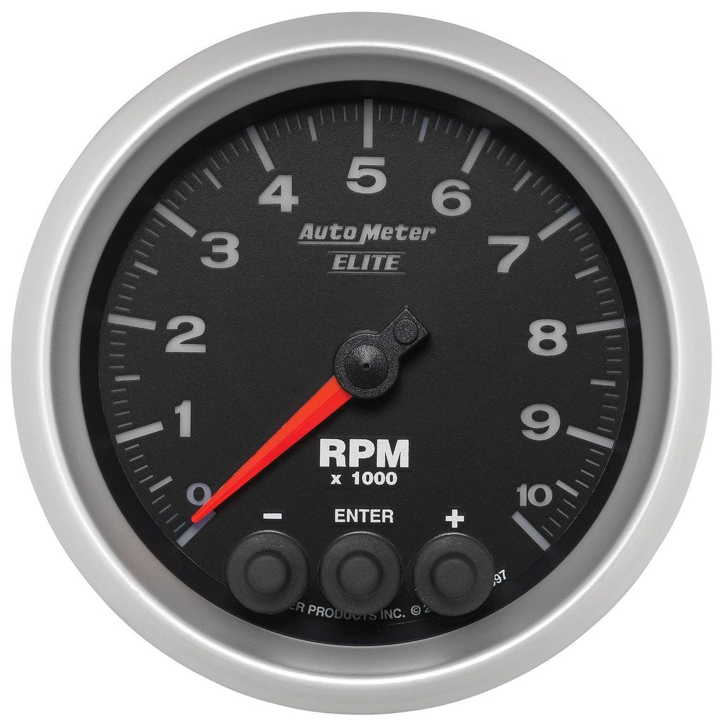3-3/8 in. IN-DASH TACHOMETER 0-10000 RPM ELITE - greatparts