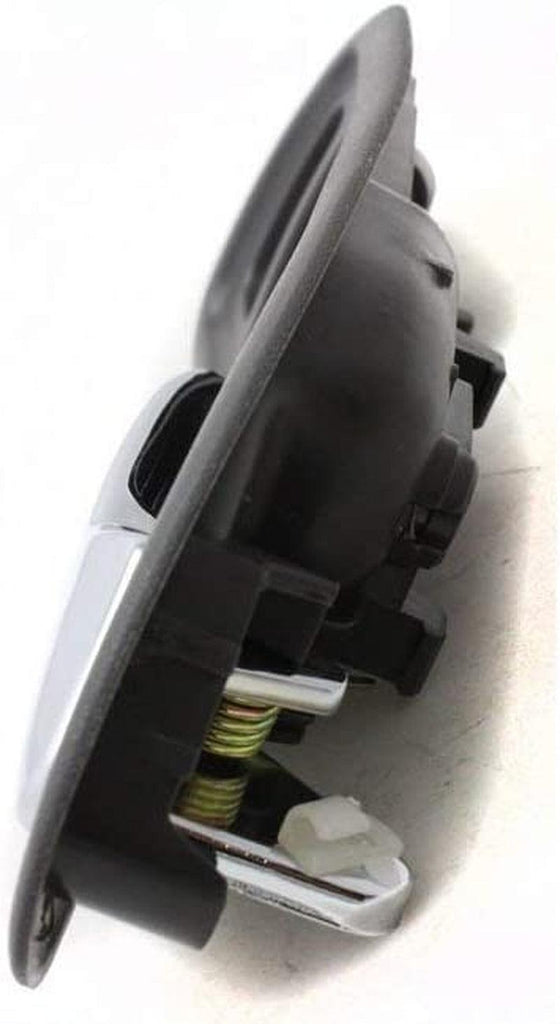 Interior Door Handle Set Compatible with 1994-1997 Honda Accord Gray Bezel with Chrome Lever Coupe Front, Driver and Passenger Side