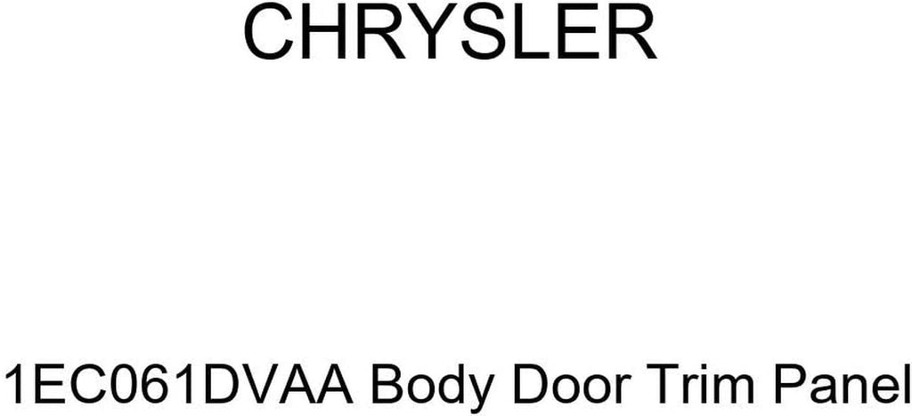 Genuine  1EC061DVAA Body Door Trim Panel
