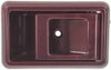 Compatible with Toyota 4Runner Interior Door Handle Front, Passenger Side Red (1990-1995) | Trim: SR5 | TO1353101 | 6920589107