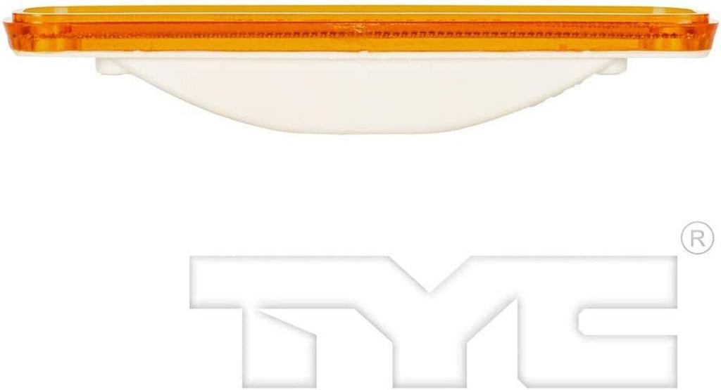 : for Chevy C30 Side Marker Light Assembly 1978 1979 1980 Driver or Passenger Side | Single Piece | Plastic Amber Halogen DOT Replaces GM2550106