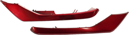 Front, Driver and Passenger Side Bumper Trim Set of 2 Compatible with 2017-2019 Nissan Sentra - NI1047104, NI1046104