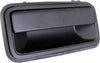 for Chevy K2500 Suburban Exterior Door Handle 1992-1999 Rear Driver Side Smooth Black | Trim: Base/Silverado | GM1520138 | 15050659