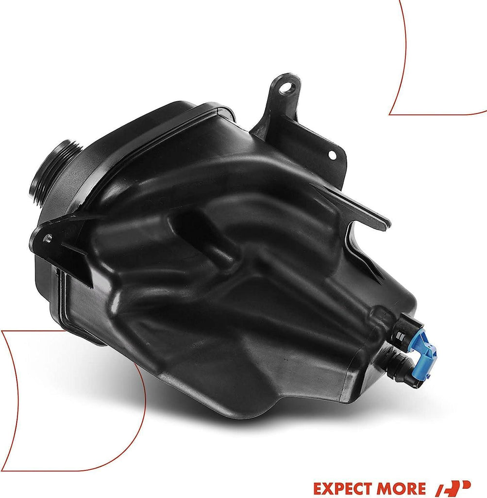 A-Premium Engine Coolant Overflow Recovery Reservoir Tank Compatible with BMW X5 2007-2019, X6 2008-2019, E70 F15 F16 F16 - [3.0L 4.4L 4.8L, with Sensor] - Replaces for # 17137647290, 17137552546