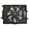 TYC 624330 Dual Radiator and Condenser Fan Assembly