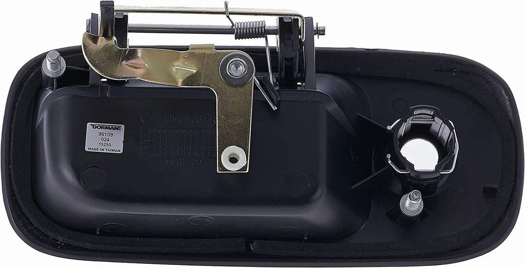 Dorman 96109 Passenger Side Side Hinged Door Front Exterior Door Handle Compatible with Select Chevrolet / GMC Models, Textured Black