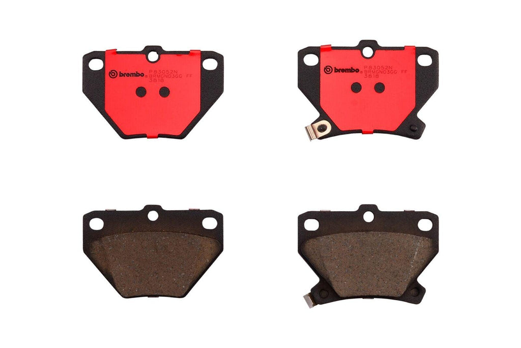 Brembo Rear Disc Brake Pad Set for Matrix, Vibe, Corolla, Celica (P83052N)