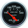 3336 Sport-Comp Electric Cylinder Head Temperature Gauge