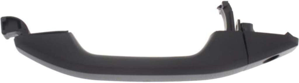 for Chevy Silverado 1500 Exterior Door Handle Front Driver Side Black 2014-2018 | with Key Hole | Trim:All Submodels | GM1310192 | 22923605-PFM