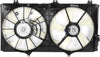 OEM-RF-1000 Factory Style Radiator Cooling Fan Assembly Compatible with 07-12 ES350 / 05-12 Avalon / 07-11 Camry / 09-16 Venza
