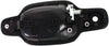 for Chevy Colorado Exterior Door Handle Front Passenger Side Smooth Black 2004-2012 | with Key Hole| Trim: LS/LT/WT