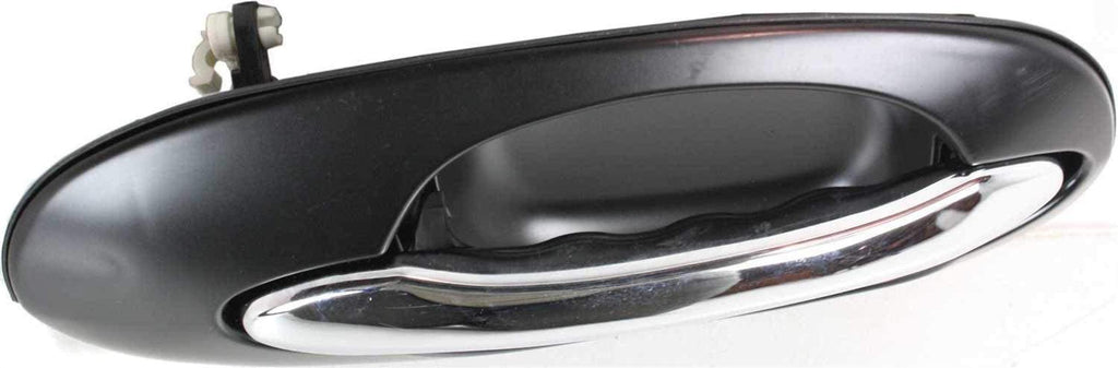 Front and Rear Exterior Door Handle Set of 4 Compatible with 2002-2005 Kia Sedona Chrome Lever with Primed Bezel Driver and Passenger Side