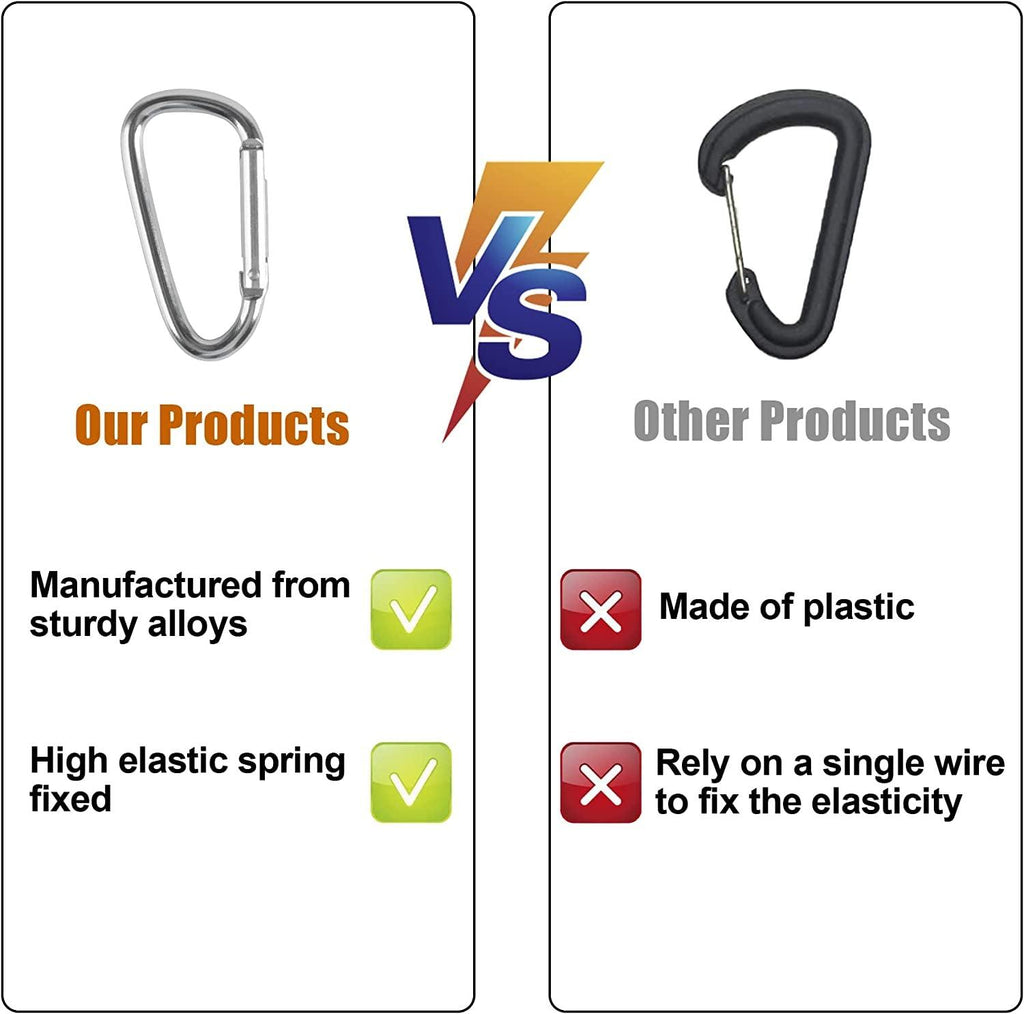 Amiss Heavy Duty Mesh Cargo Net, 3 Pocket Trunk Bed Storage Organizer Compatible for SUV, Car, Pickup Truck Bed, Etc.With 4 Metal Hooks (11.8×11.8×47.3 Inch), Black