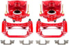 Rear S5030 Pair of High-Temp Red Powder Coated Calipers