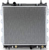 OEM-RA-2677 Factory Style Aluminum Cooling Radiator Compatible with 03-09 PT Cruiser Turbo AT, 20-1/2" W X 18-3/16" H X 1" D, 1-3/8" Inlet / 1-5/16" Outlet