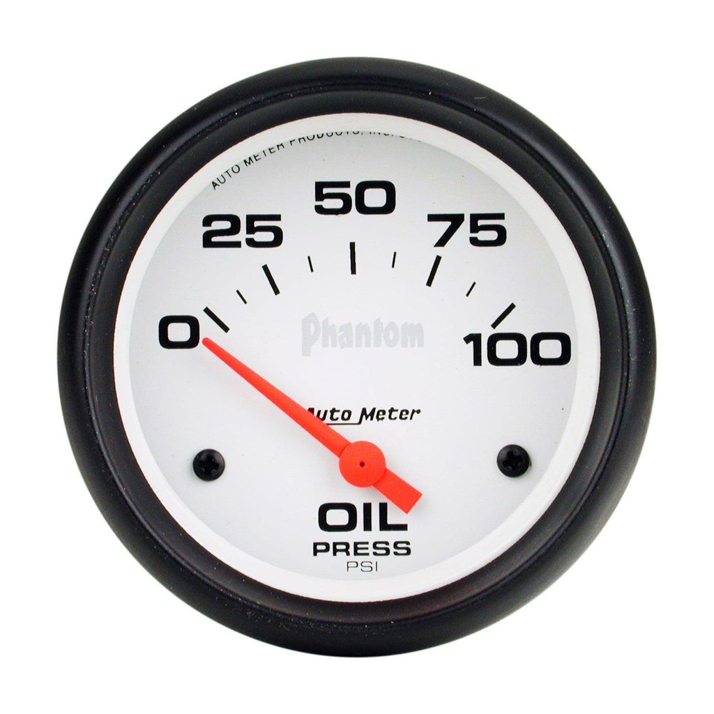 2-5/8 in. OIL PRESSURE 0-100 PSI PHANTOM - greatparts
