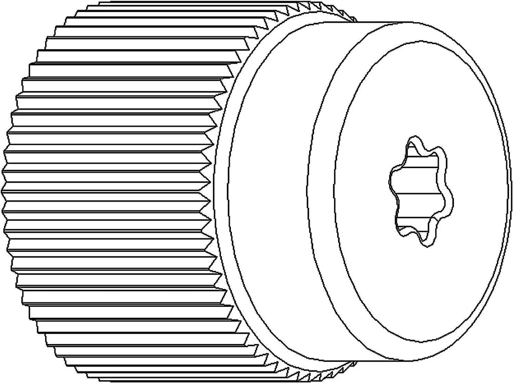 GM Genuine Parts 15-33289 M10 X 1 Air Conditioning Service Valve Fitting Cap