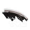 TYC Headlight Assembly for Chevrolet 20-6818-00