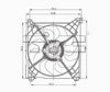 TYC Engine Cooling Fan Assembly for 01-05 Hyundai Santa Fe 600610