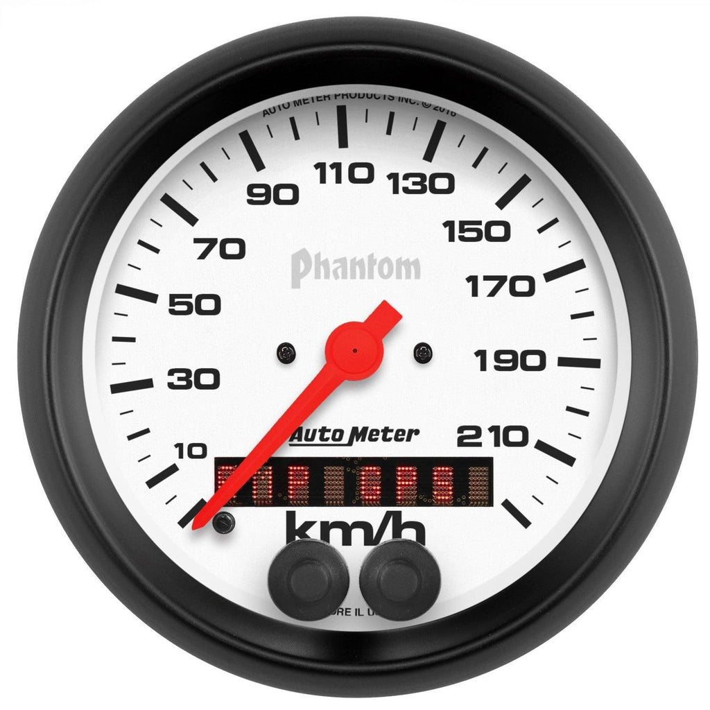 3-3/8 in. SPEEDO 225 km/h GPS PHANTOM - greatparts