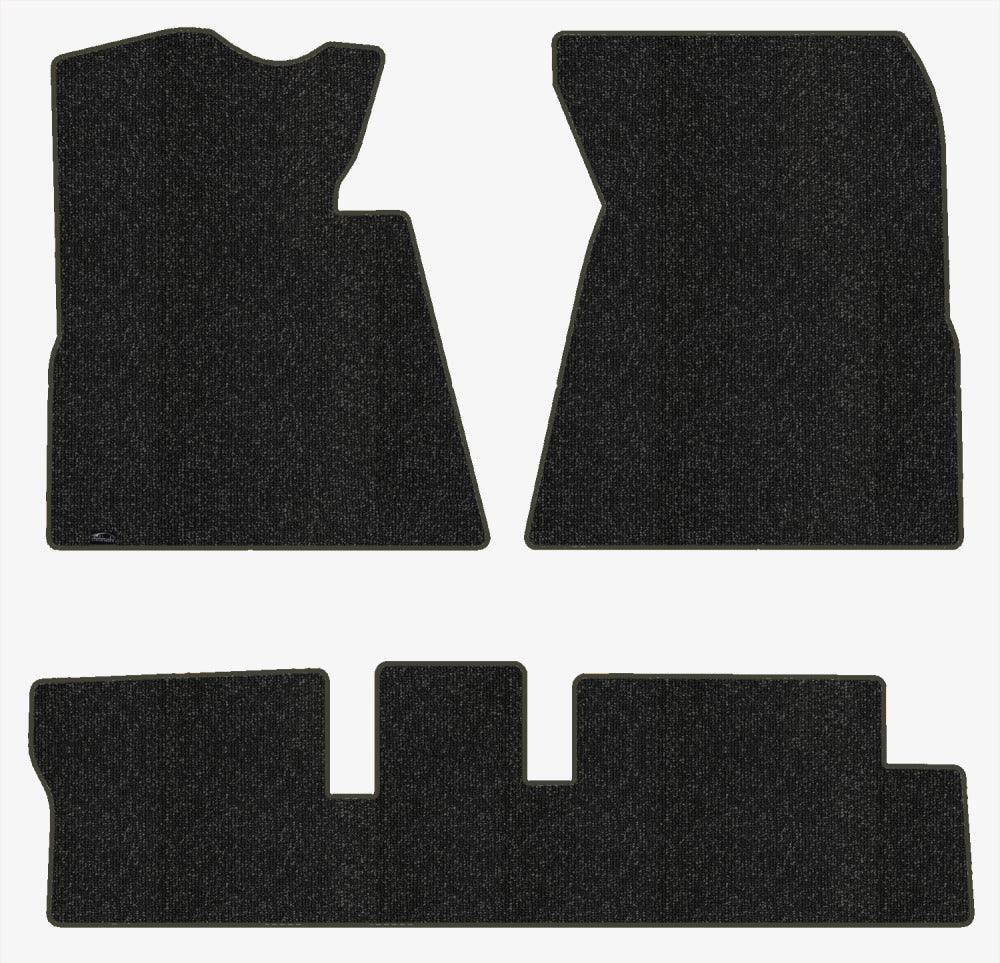 Lloyd Berber Front & Rear Row Carpet Mats for 2009-2013 Toyota Corolla