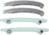 DNJ TK1100NG Timing Chain Kit/For 1999-2008/ Dodge, Jeep, Mitsubishi/Commander, Dakota, Durango, Grand Cherokee, Raider, Ram 1500/4.7L/ SOHC/ V8/ 16V/ 285Cid, 287Cid/ VIN J, VIN N, VIN P