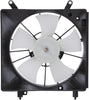 600600 Cooling Fan Assembly Compatible with 2002-2006 Acura RSX , Black